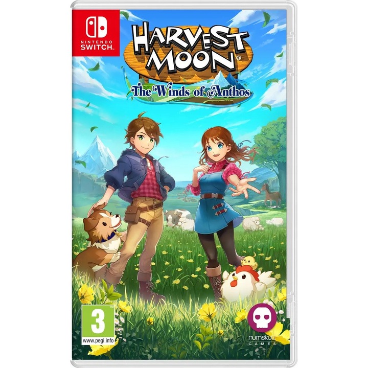 Joc Nintendo Switch Harvest Moon The Winds Of Anthos, versiune fizica, limba engleza