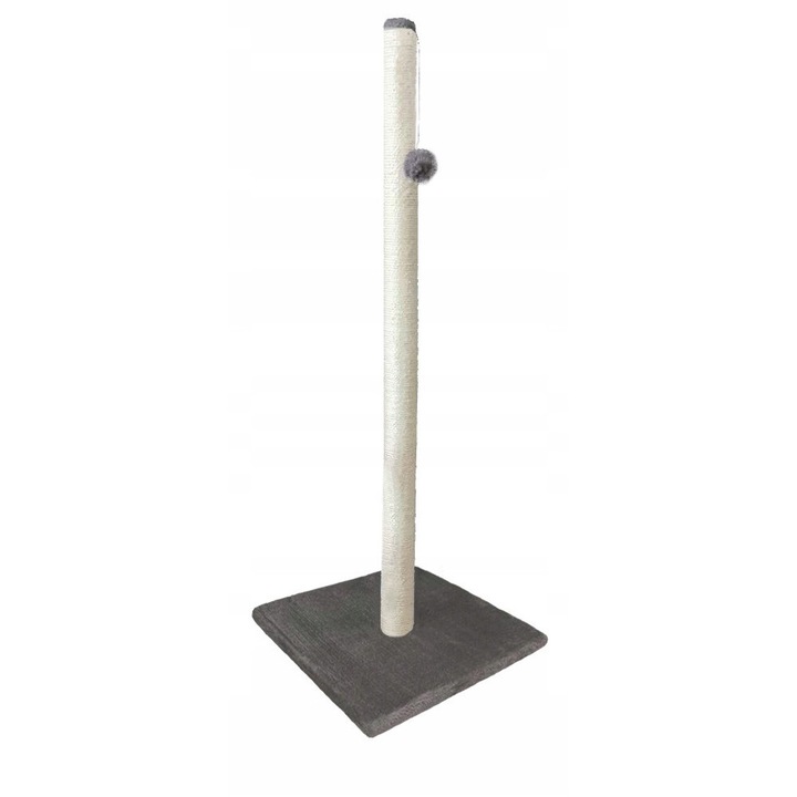 Stalp de zgariat pentru pisici, 100cm, cu minge