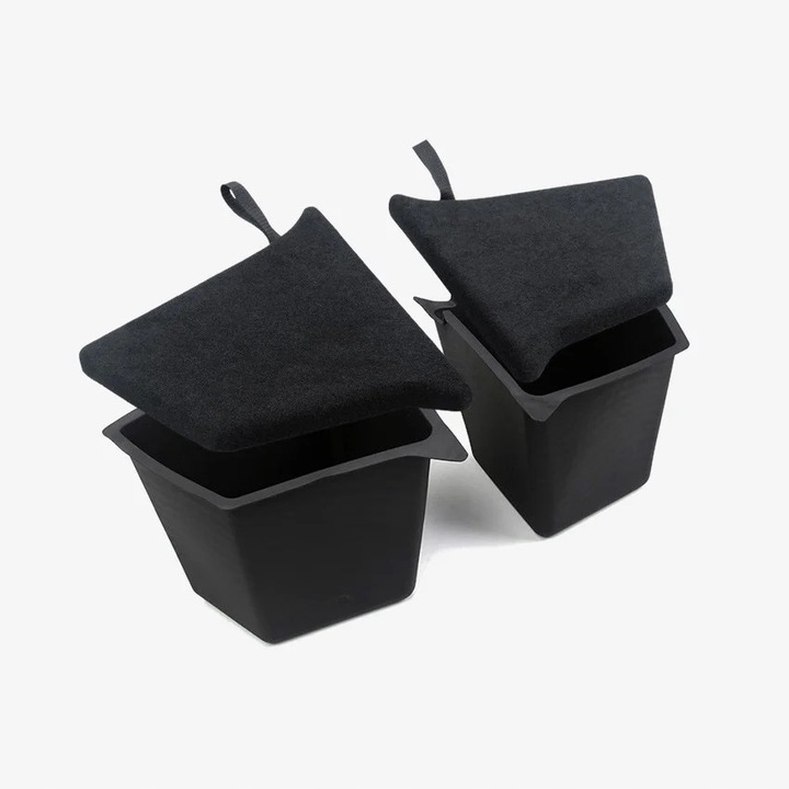 Csomagtartó saroktároló, Tesla Model Y, védelem, karcálló, TPE