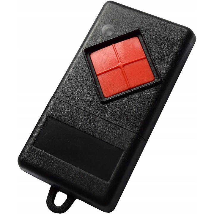 Set 3 piese pilot zremote pentru poarta, 4 butoane, 40,685 MHz, 75x37x15mm, rosu