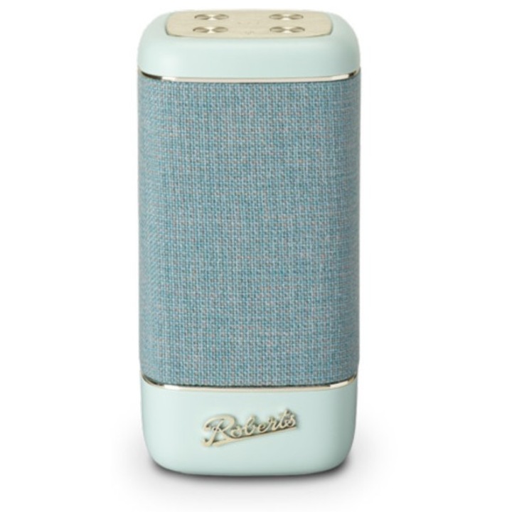 Boxa portabila Bluetooth Roberts Beacon 335-L, sunet stereo, 15 ore autonomie, 9,4x9,4x19cm