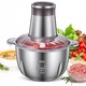 Tocator electric FOHERE 350 W, 2,5 l, 4 lame din inox, argintiu, 2 viteze
