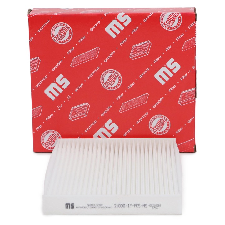 Master-Sport kabinszűrő, KIA SOUL II (PS), aktív, 165x210x25mm