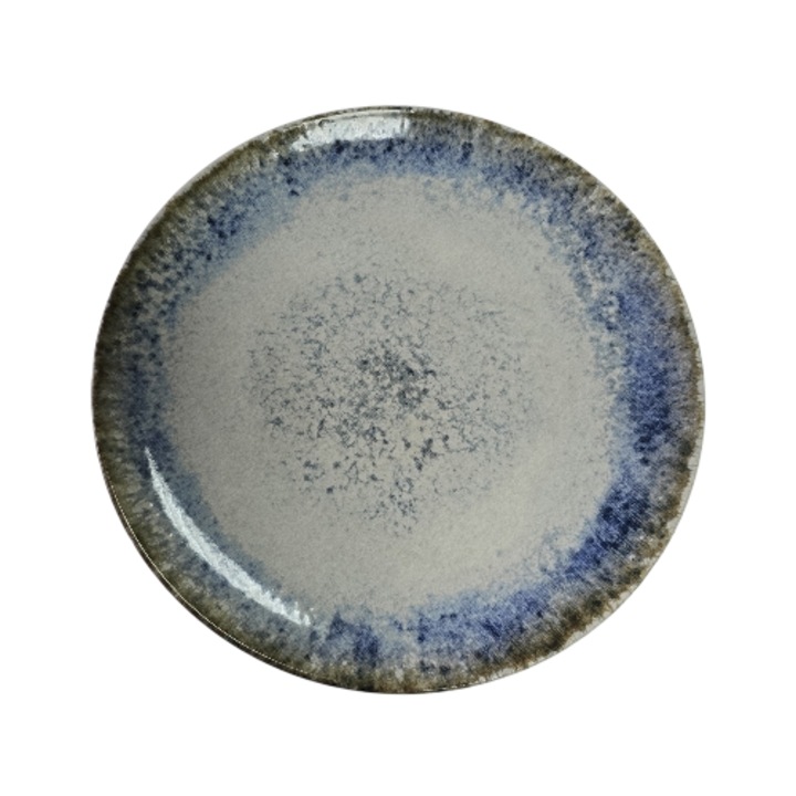 Farfurie intinsa, 26 cm, Laguna di Lusso, Cesiro, Multicolor