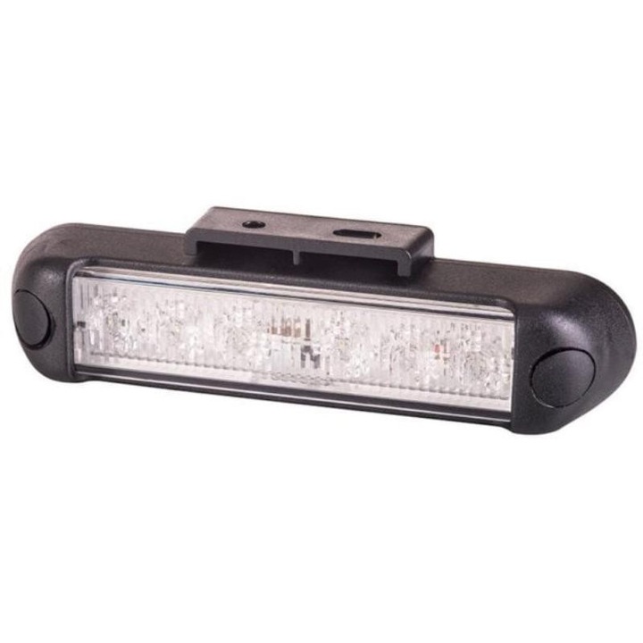 LED предупредителна лампа оранжева 12/24V, комплект, Lamiro