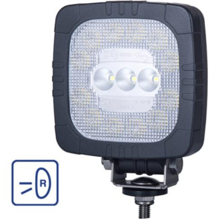 LED работна лампа бяла 12/24V универсална, Lamiro