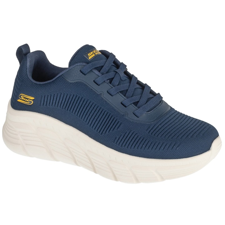 Pantofi sport, Skechers Bobs B Flex Hi 118360, Albastru marin