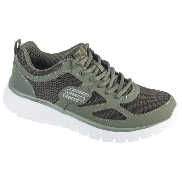 Pantofi sport, Skechers Burns Agoura 52635-OLV, Verde, Verde