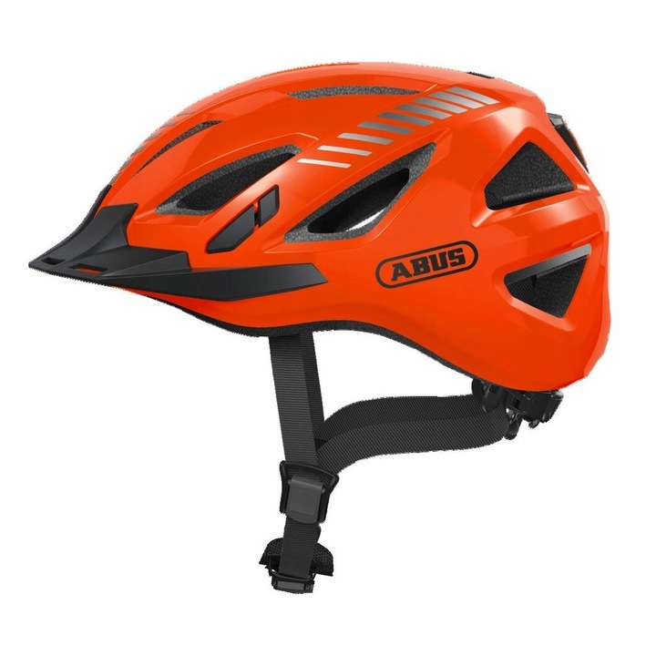 Abus Urban-I 3.0 sport védősisak, jelző narancssárga, S méret, 51-55cm