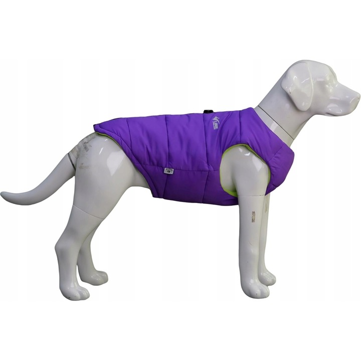 Camasa de iarna pentru caini, L, violet, impermeabila, din material rezistent