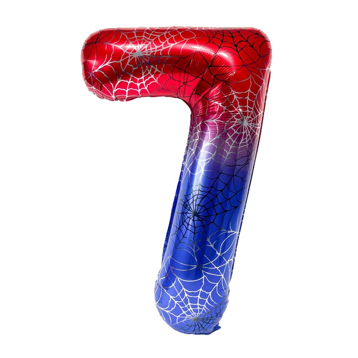 Set de baloane Spiderman! Include baloane din folie (inclusiv un numar 7 neon), baloane din cauciuc imprimate si baloane clasice de diferite dimensiuni. Perfect pentru ziua de nastere a unui mic fan al supereroilor