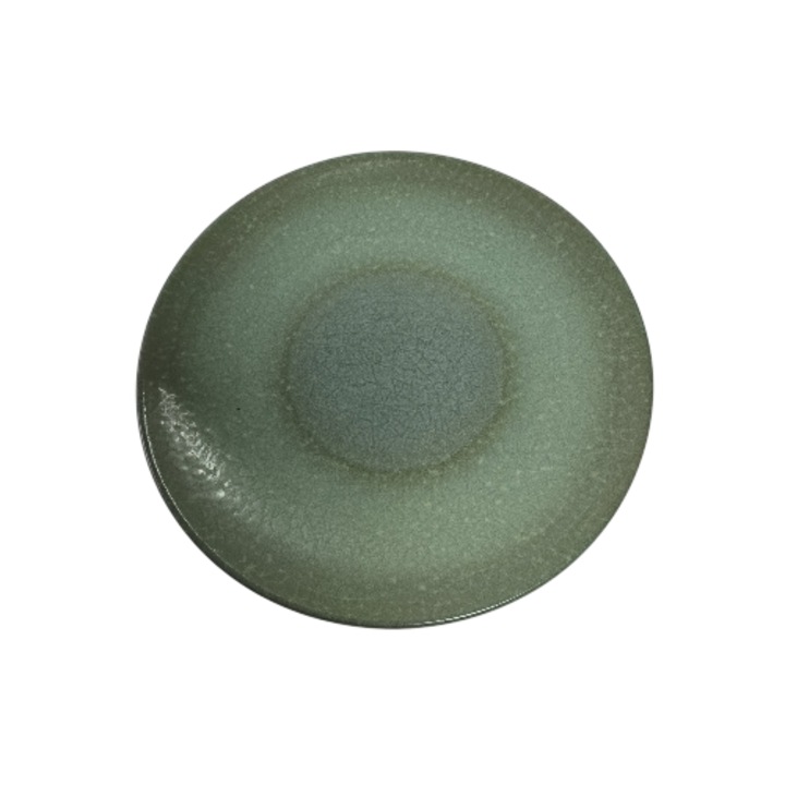 Desszert tányér, 20 cm, Kiwii, Ivoire zölddel