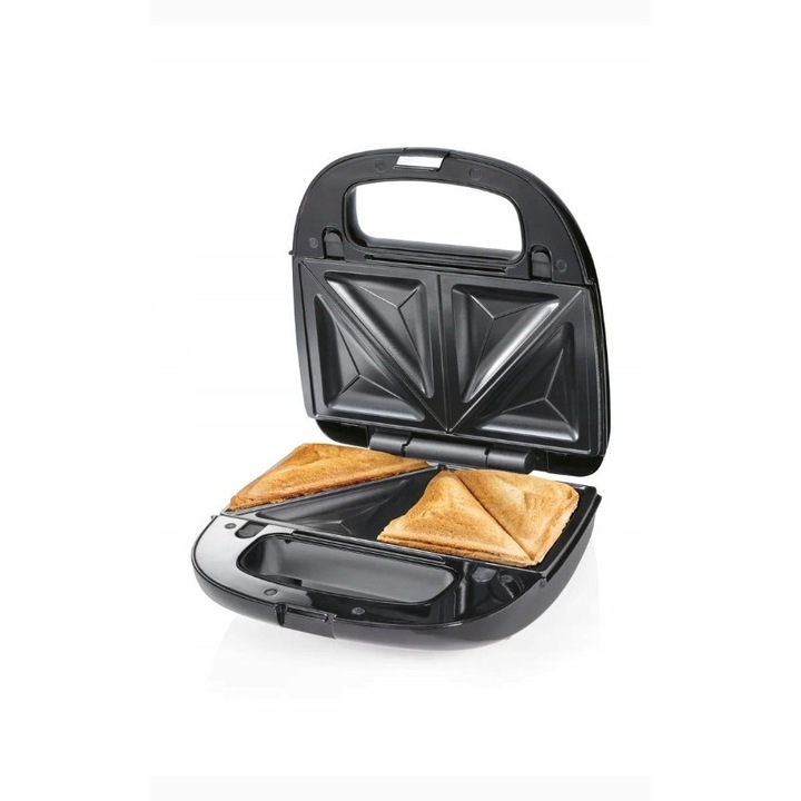 Тостер, SilverCrest, 3 в 1, черен, 750 W, 24,5x23,8x10,8 см