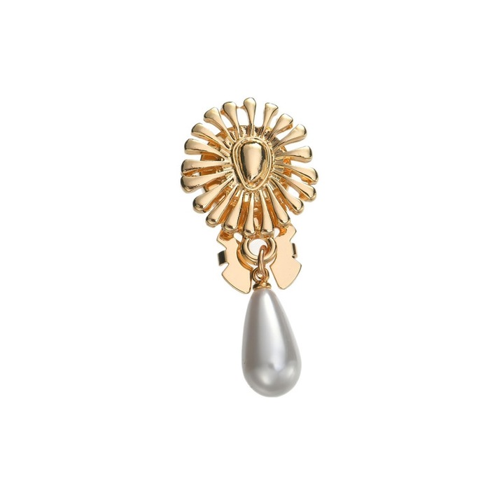 Nasture rotund, aliaj, roz / auriu, lucios, universal, 2.2cm*5cm*2cm