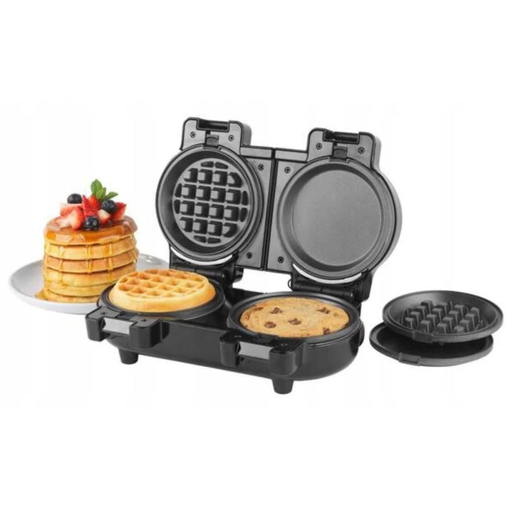 Gofrera dubla Petra, 1200W, usor de curatat, compacta, 2 gofre