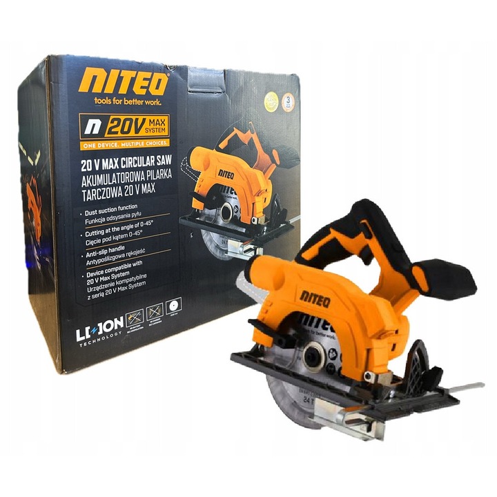 Fierastrau electric Niteo 20V, fara acumulator si incarcator