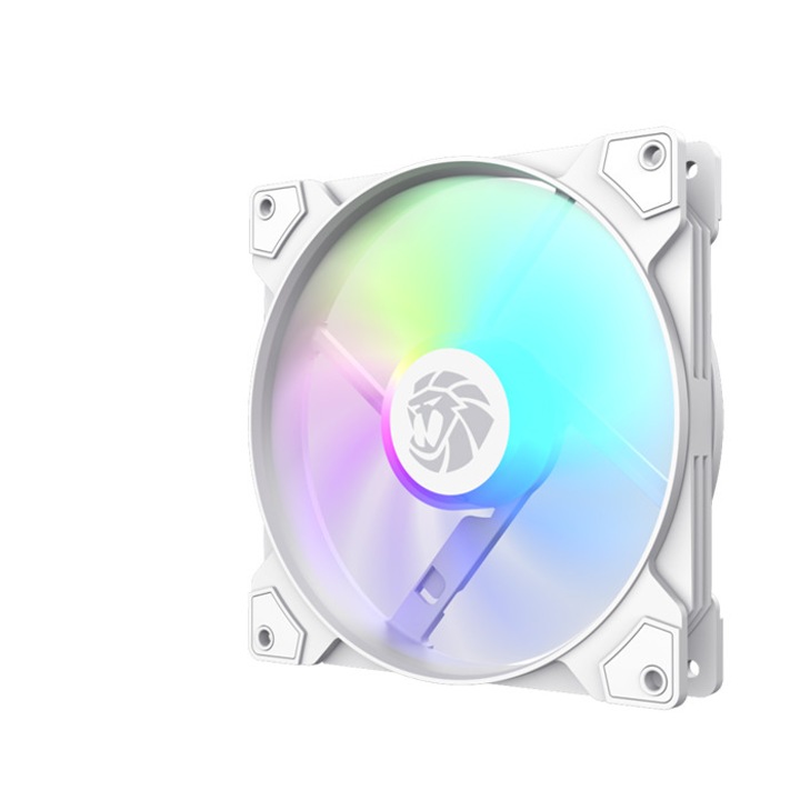 Ventilator PC 140mm Gamemax FN14A-S5 PWM Alb