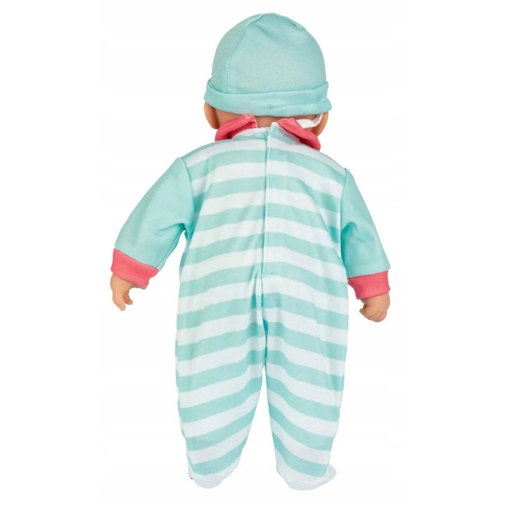 Papusa Kim, Playtive, 24 sunete, mint, 38cm, set cu accesorii