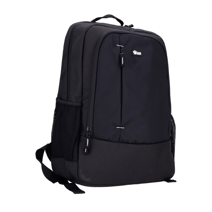 Plecak laptop 15,6", Silver Monkey TripPack, poliester, negru, 47x33x15cm