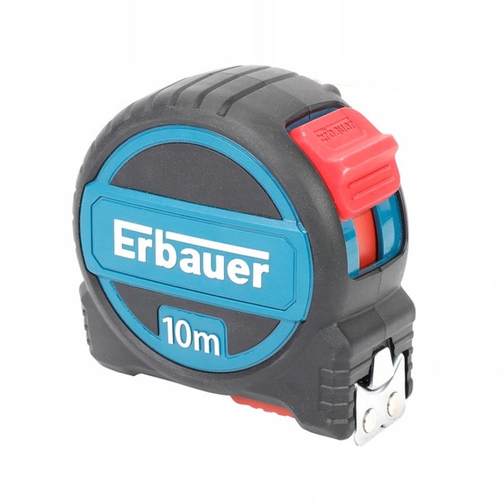 Miara zwijana 10 m, Erbauer, nylon, 32 mm, galben/alb