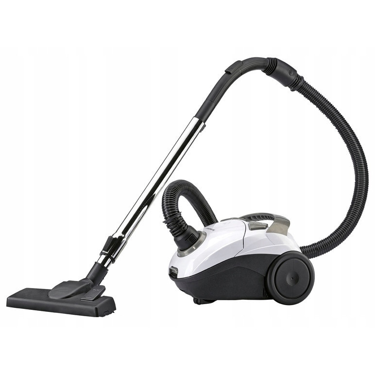 Aspirator cu sac Silvercrest 700W, 1L, 5m cablu, alb, set accesorii