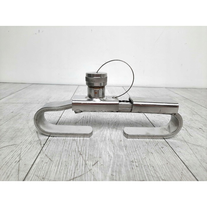 Lacat de siguranta, Ryme Automotive, universal, din otel calit, dimensiune reglabila 239x315mm, 3 chei, inox