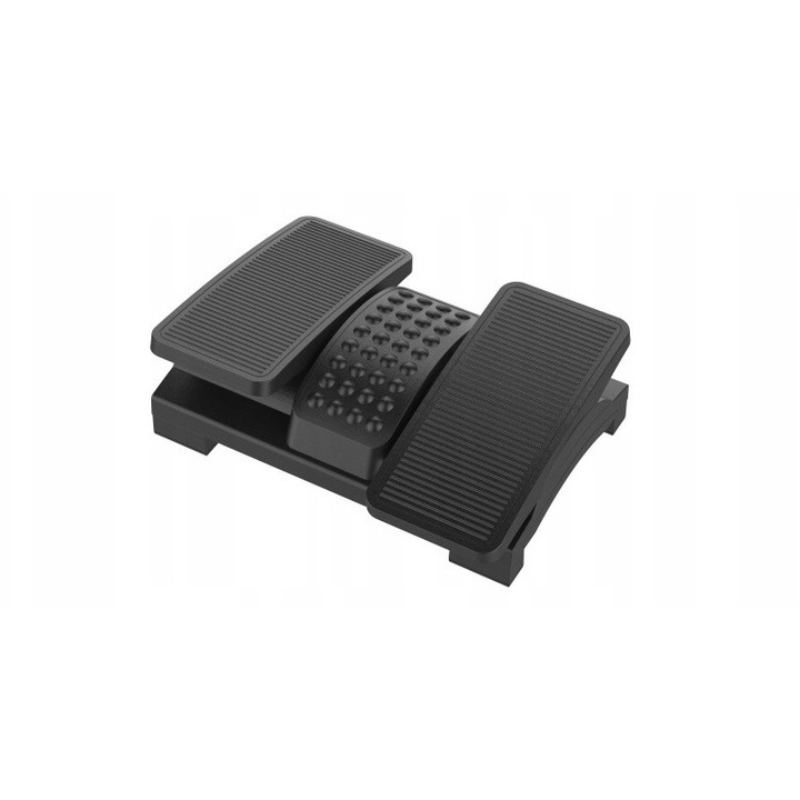 Q-Connect ergonomikus lábtartó, állítható, csúszásmentes, 43x32x10,5cm