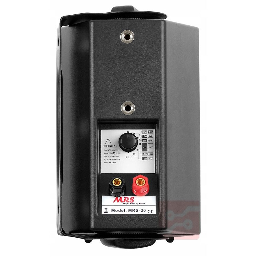 Boxa PA MRS-30c 15W 2-dreapta neagra 130x200x115mm