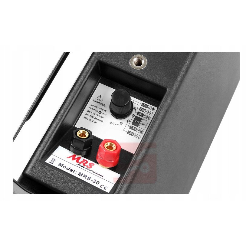 Boxa PA MRS-30c 15W 2-dreapta neagra 130x200x115mm