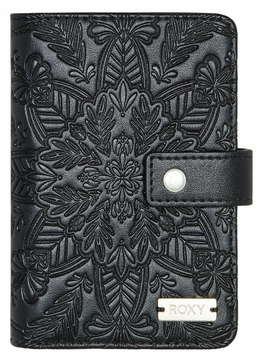 Дамско портмоне Roxy, модел POLITA, черен цвят, компактни размери
