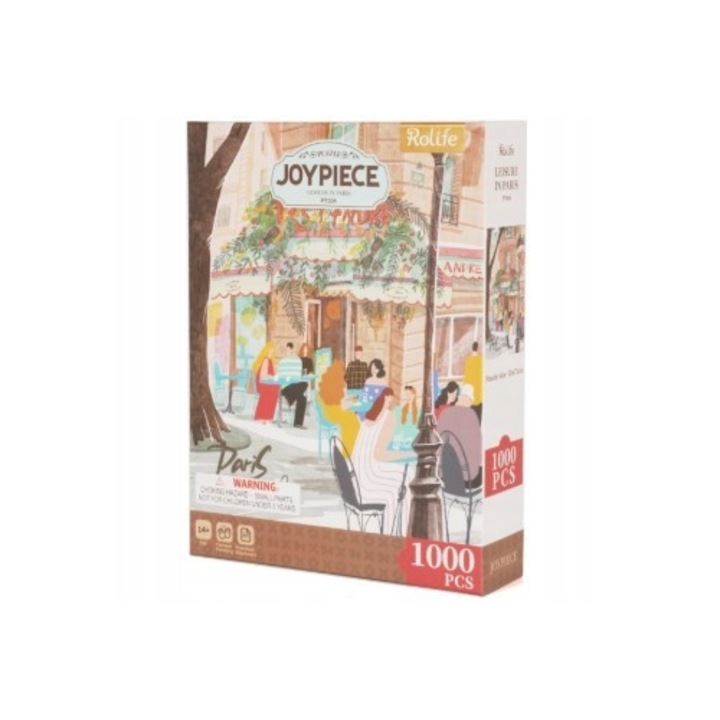 Puzzle 1000 elemente, "Wypoczynek in Paris", 50x70cm, multicolor