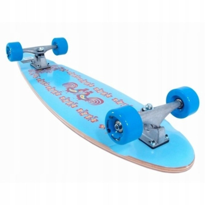 Longboard Batsport SL3610, 6 straturi, 91x23x12cm, multicolor, greutate utilizator 100kg