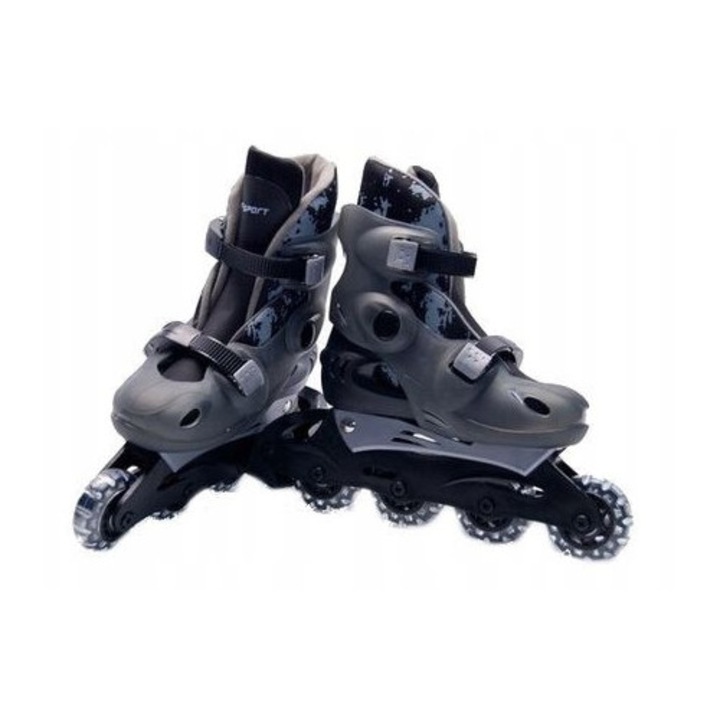 Role reglabile FROZEN 2 in 1, 30-33, 4 trepte de ajustare, roti 64x24, pentru copii