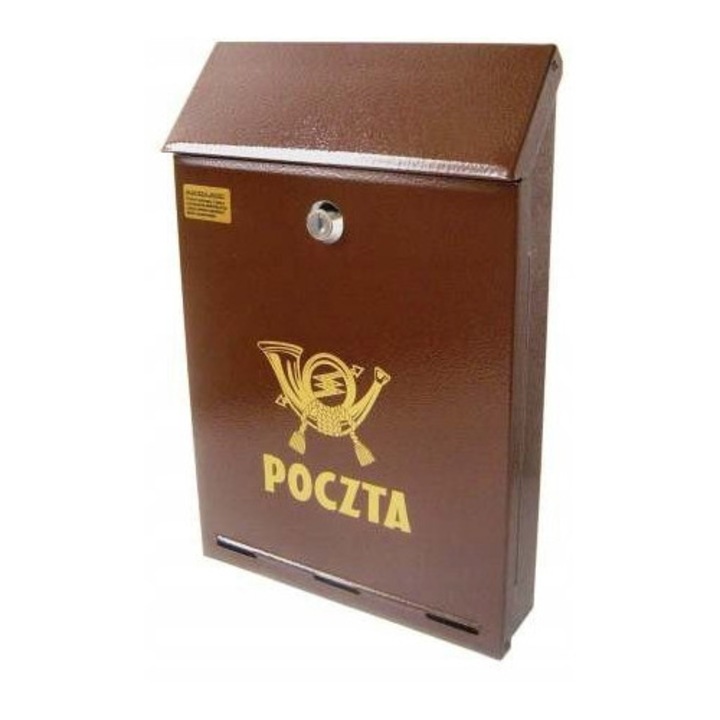Cutie postala A4, Juko, culoare bruna, dimensiuni 345x225x60mm