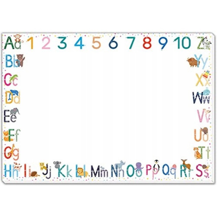 Suport birou XXL ABC A2 set 25 foi, pentru copii, multicolor
