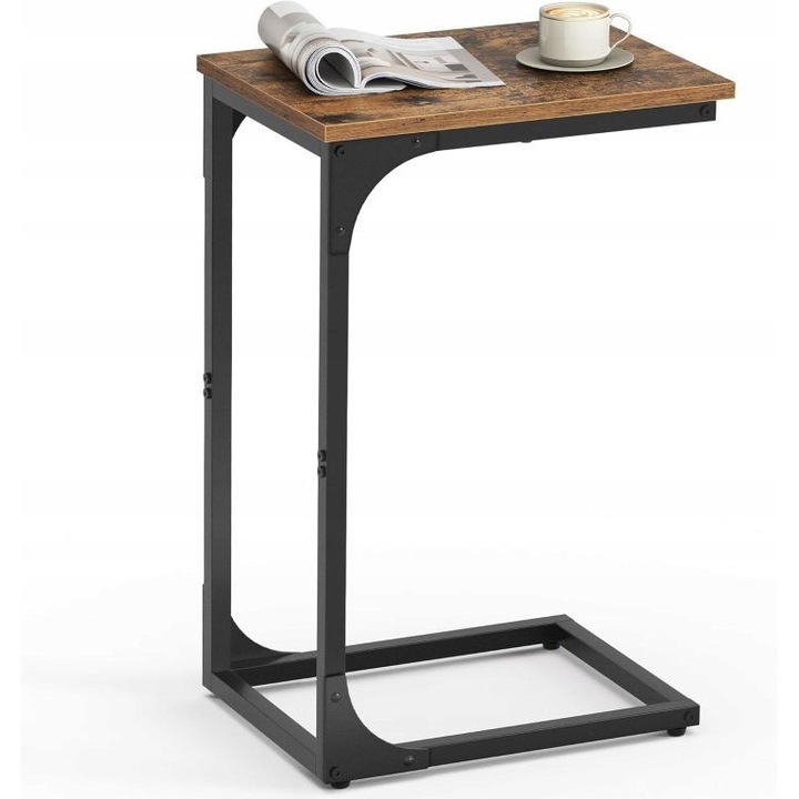 Правоъгълна масичка за кафе Songmics, 40x30x62см, бронзови нюанси