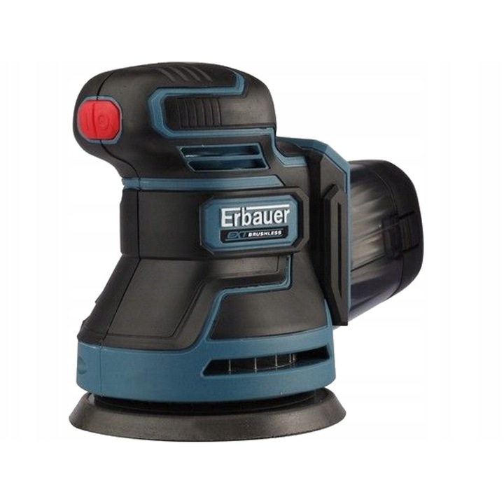 Slefuitor mimosrod Erbauer EXT, 18 V, sistem anti-vibratii, 125 mm, 15,4x14,7x15,7 cm