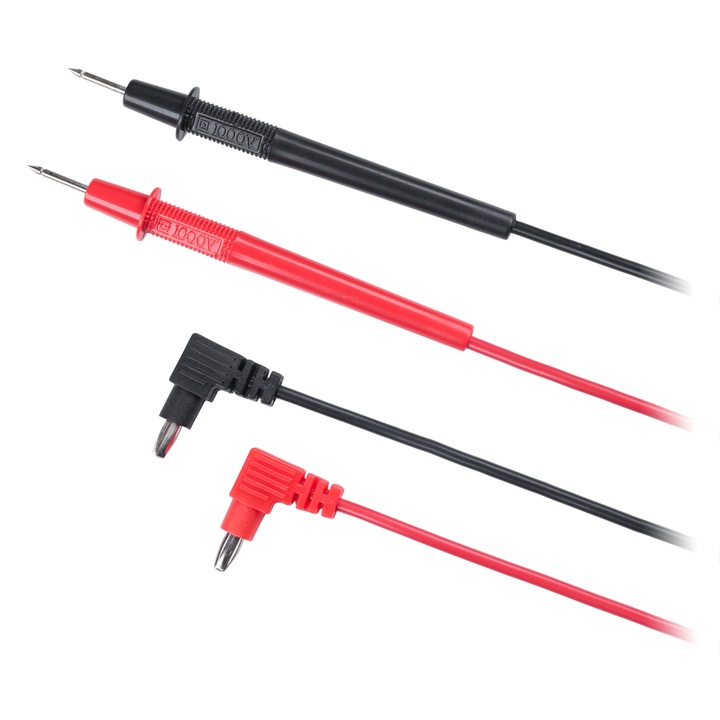 Измервателни кабели UNI-T, 1000V, 10A, с ъглови конектори