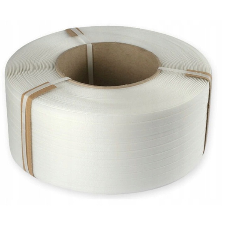 Полипропиленова лента 16мм x 0,6мм x 2000м, бяла