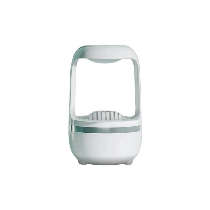 Mini umidificator, portabil, functionare silentioasa, iluminare led, 260ml, roz