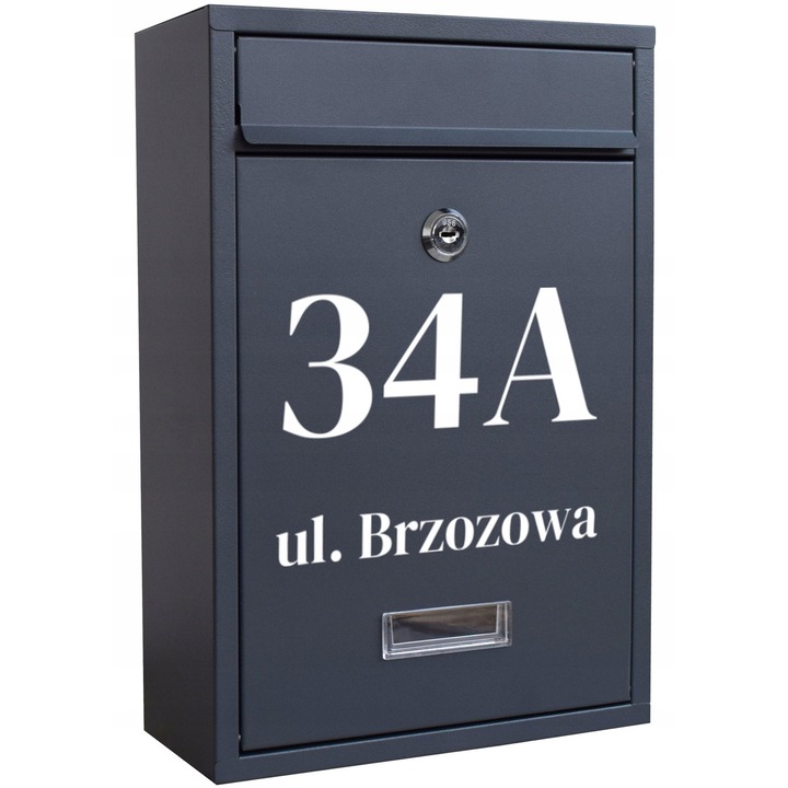 Cutie postala YORK, personalizata, 26x18,5x5,5cm, culoare: multicolor