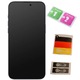 Folie Sticla Mata Müller® compatibila cu iPhone 15 Pro Max, Privacy Matte, Full Cover 3D, Full Glue, Duritate Militara, Ultra HD, Protectie Profesionala Ecran 3D, Anti Zgarieturi, Anti Socuri, Anti Orbire, Sticla Securizata, Negru
