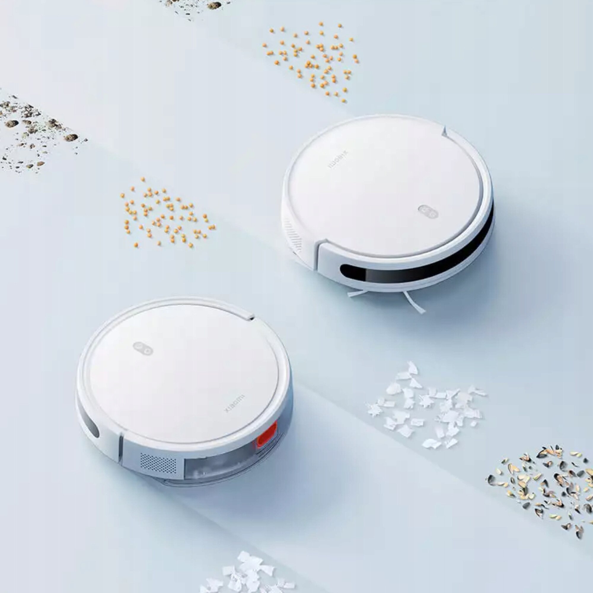 Robot aspirator automat Xiaomi, alb, 4000 Pa, mop, pentru suprafete de pana la 150 m²