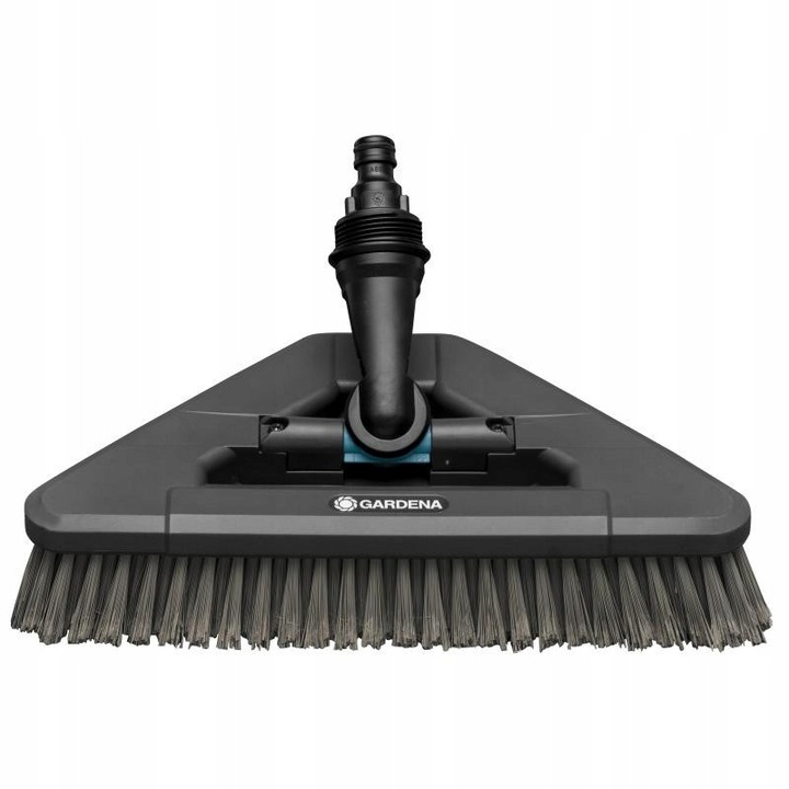 Четка за почистване Gardena Cleansystem Soft Flex, синьо-сива, 35x7x8см