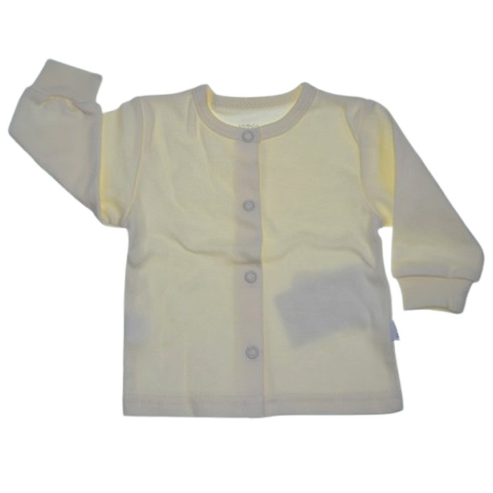 Bluza bebelusi, Koala, Banana Time K743-62, galben, maneca lunga, 62 CM