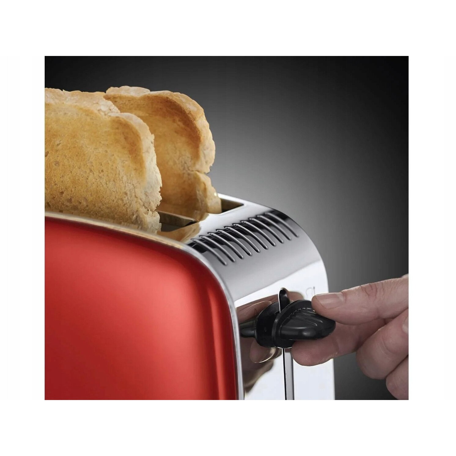 Toster Russell Hobbs Lift&Lock, 1600 W, 6 trepte de rumenire, inox ...