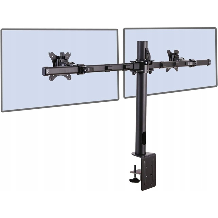 Urmatorul titlu pentru produs: Ughyt pentru 2 monitoare, D1DP, 17-36 inch, negru, reglabil