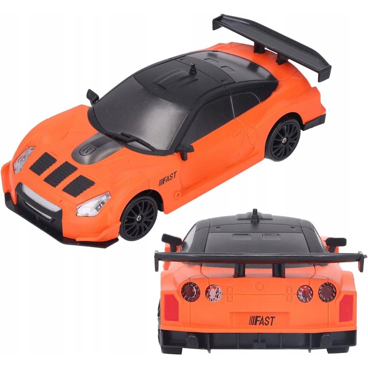 Masinuta de drift RC, 15km/h, 4x4, design sportiv, oparii interschimbabile