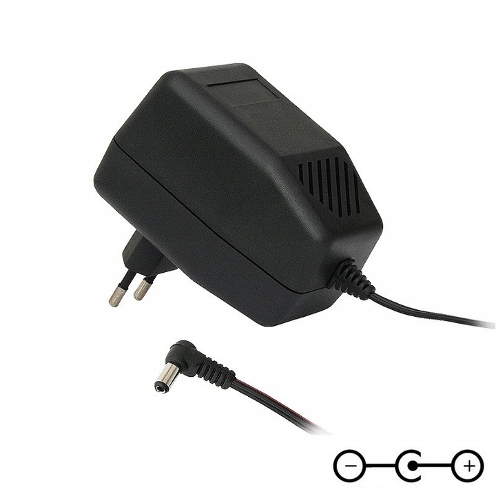 Sursa de alimentare, niestabilizat 18V 500mA, DC 5,5/2,1, pentru echipamente electrice