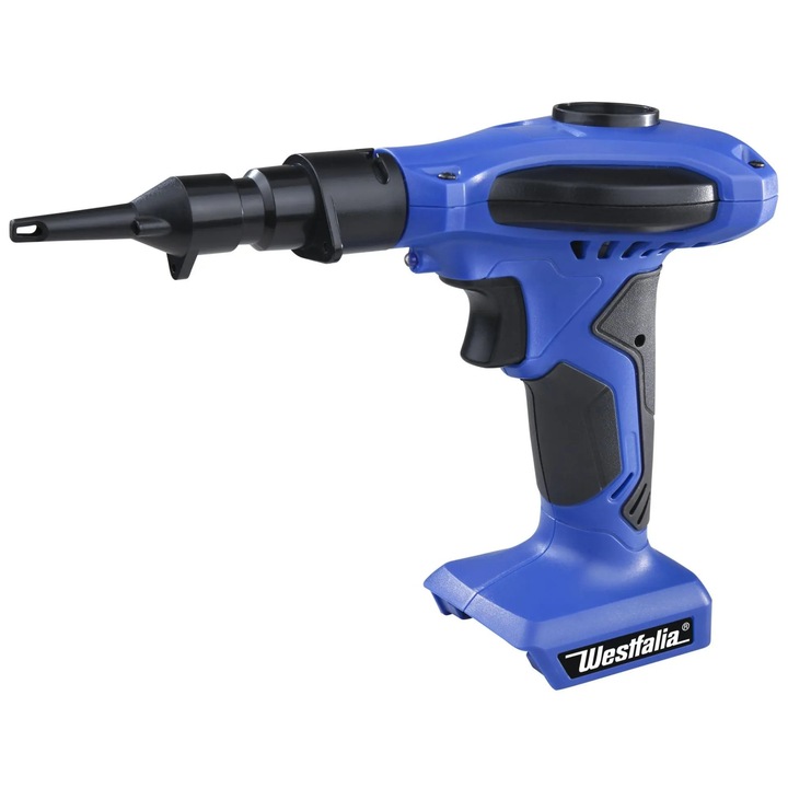Westfalia levegőpumpa, készlet, 480 l/m, 145x100x175mm, akkumulátor nélkül